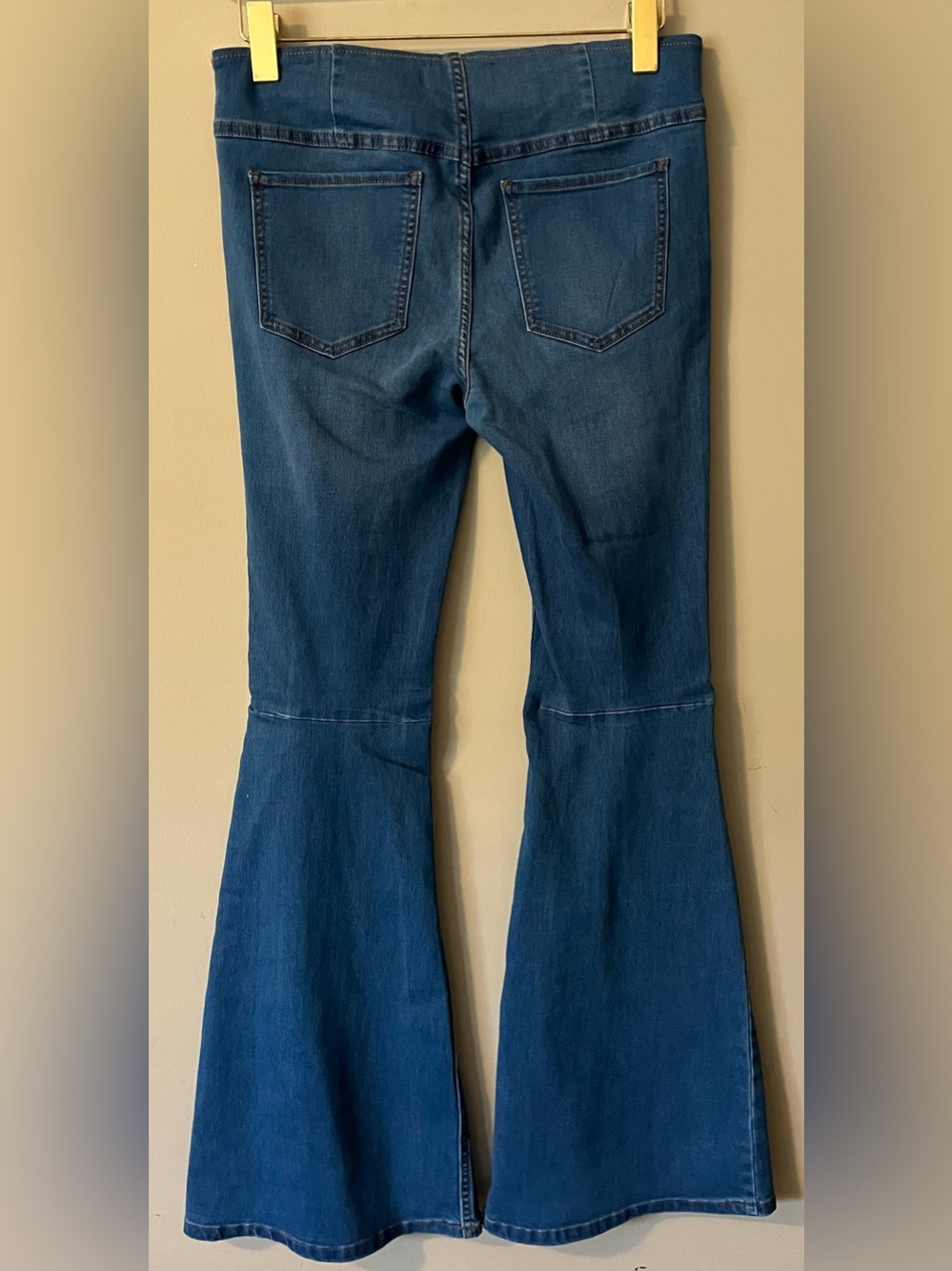 Free People We The Free People Penny Pull On Flare Stretch Jeans Size 29 - Picture 5 of 8